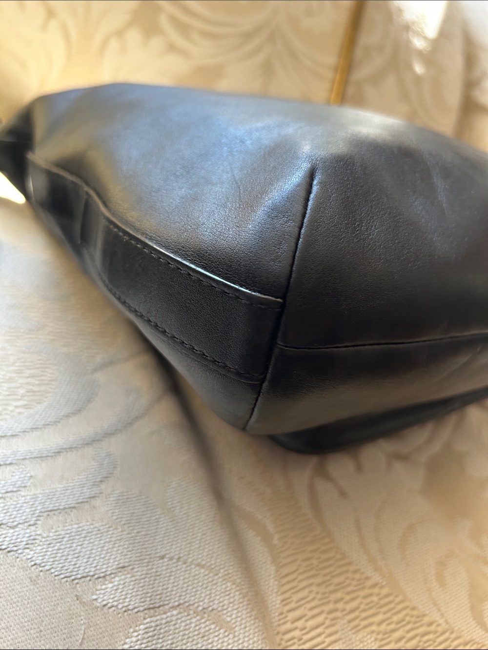 Coach 2012 Legacy Courtenay Black Leather Convertible Hobo Shoulder Orig $298 - Picture 8 of 13